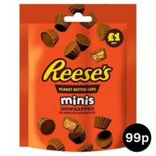 Load image into Gallery viewer, Reese&#39;s Peanut Butter Cups Minis Bag 68g
