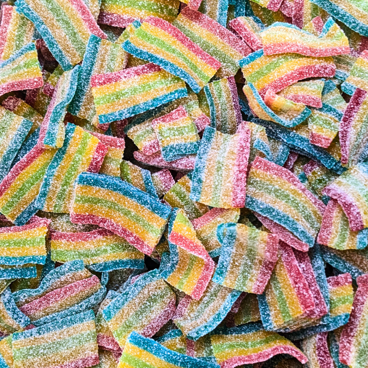 Sour Rainbow Belts (100g)