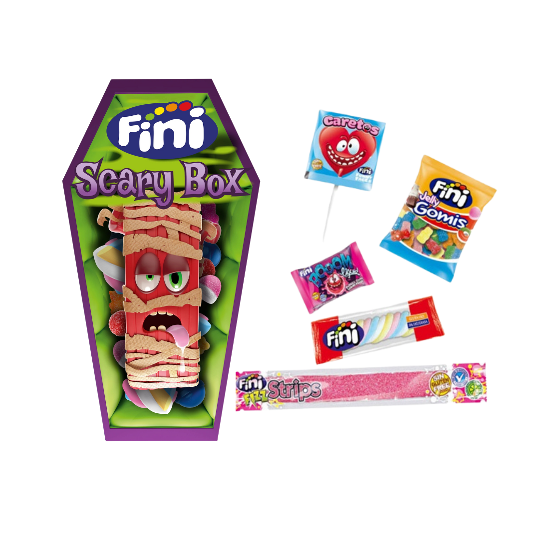Fini Halloween Coffin Scary Box 92g | Joyofsweets.com