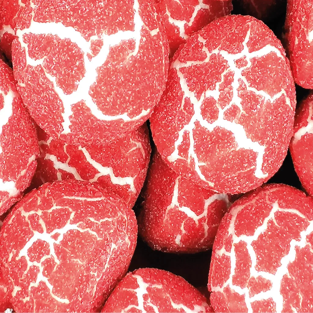 Freeze Dried Red Paint Ball Marshmallows