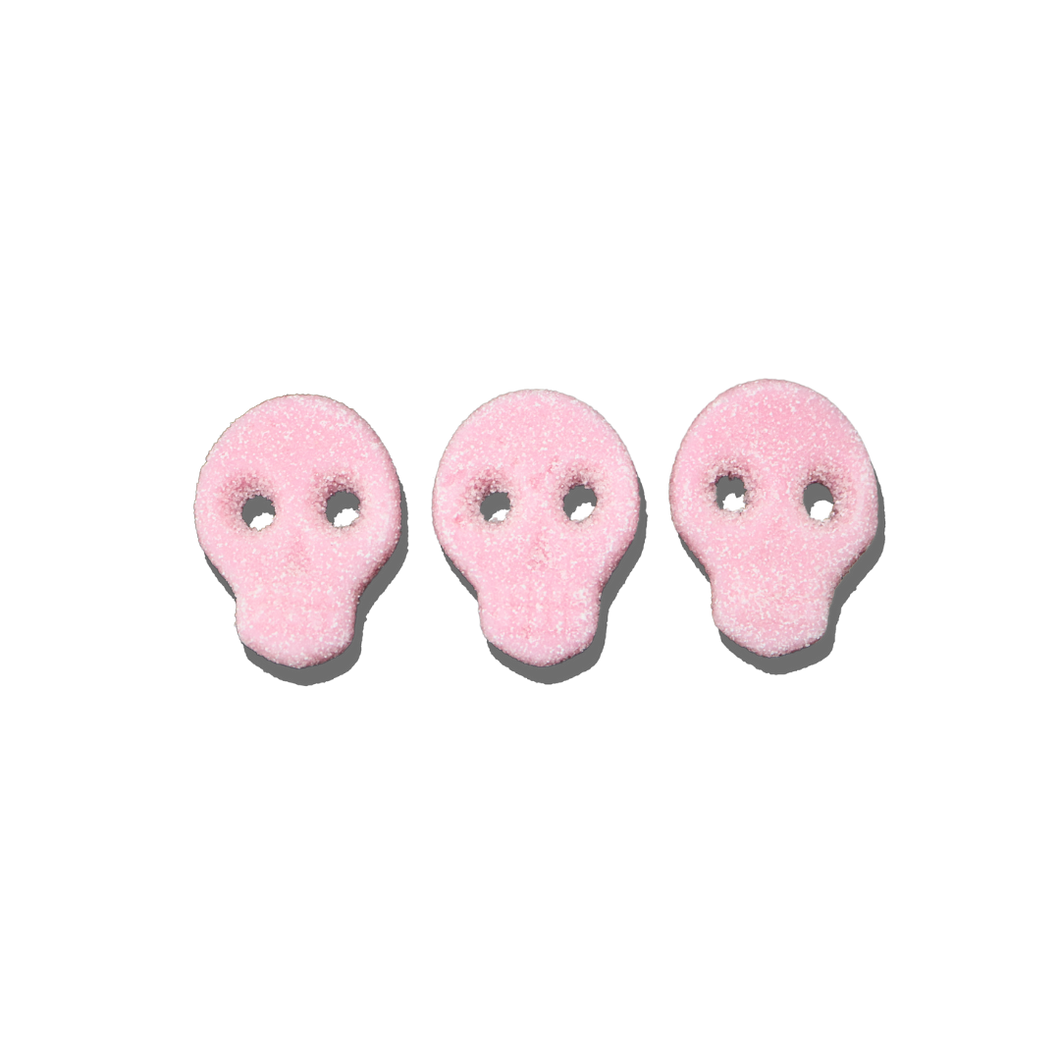 Strawberry and cream Skulls (100g) (Vegan)