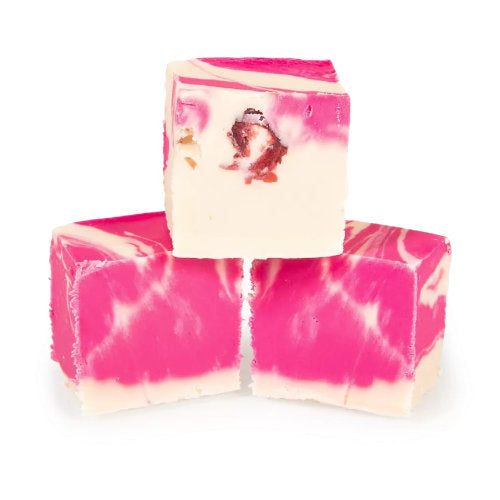 White Chocolate Cranberry Fudge