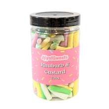 Load image into Gallery viewer, Rhubarb and Custard Pencils 230g Gift Jar
