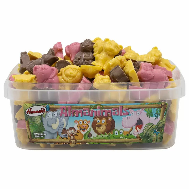 Hannah's Chocolate Animals Tub 600g