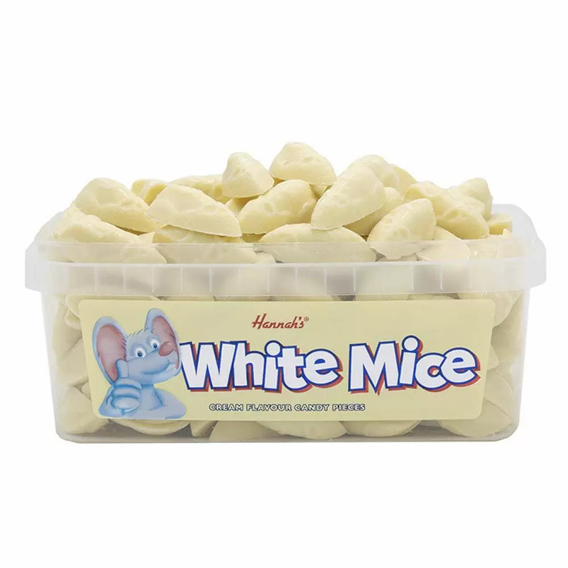 Hannah's White Mice Tub 600g