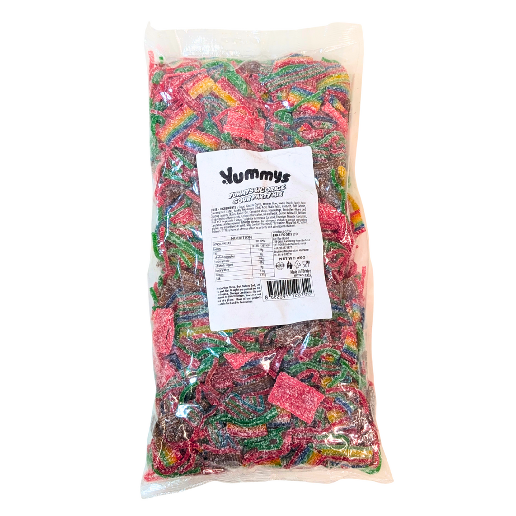 Yummy's Sour Party Mix 2kg (Halal)