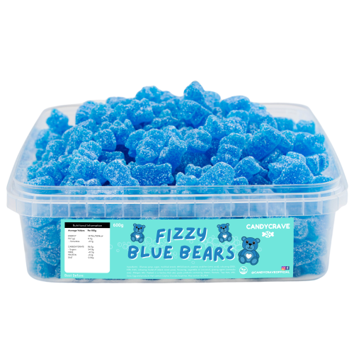 Fizzy Blue Bears Tub 600g