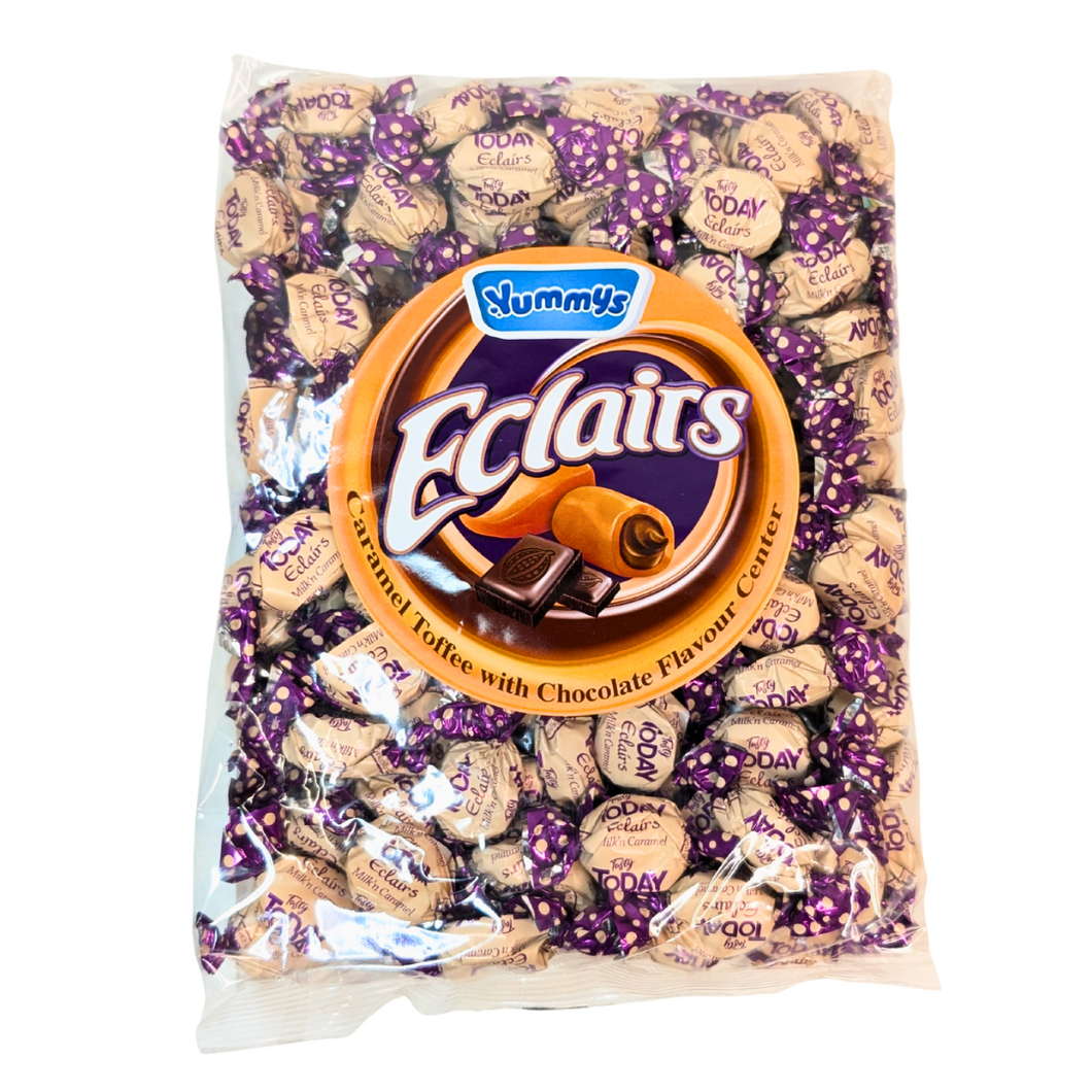 Yummys Wrapped Chocolate Eclairs - 1kg