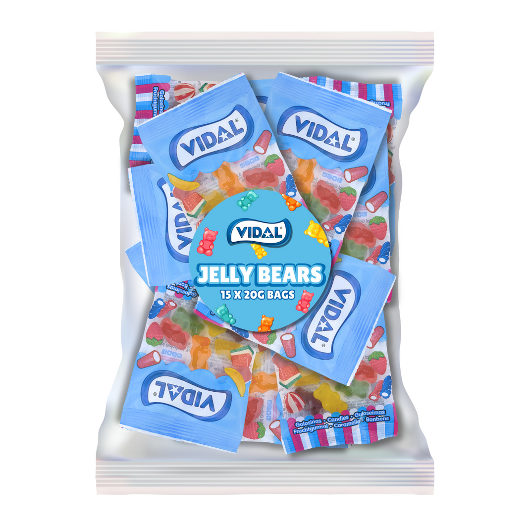 Vidal Jelly Bears 15 X 20g Bag