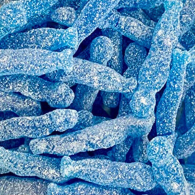 Blue Fizzy Meerkats (Vegan) sweets pick n mix from joyofsweetscom