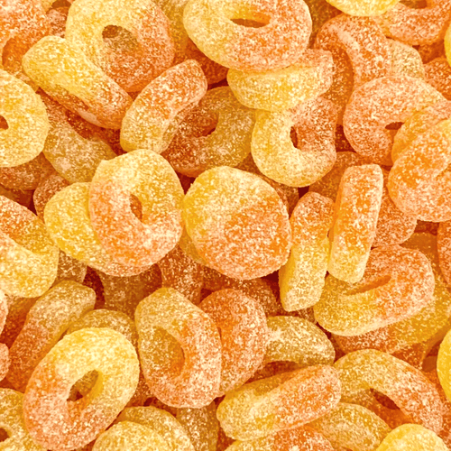 mini peach rings vegan pick n mix sweets from joyofsweets.com