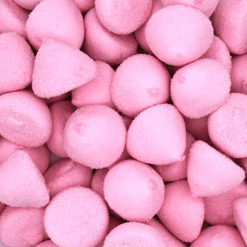 Pink Paintballs marshmallows pick n mix sweets from joyofsweets.com