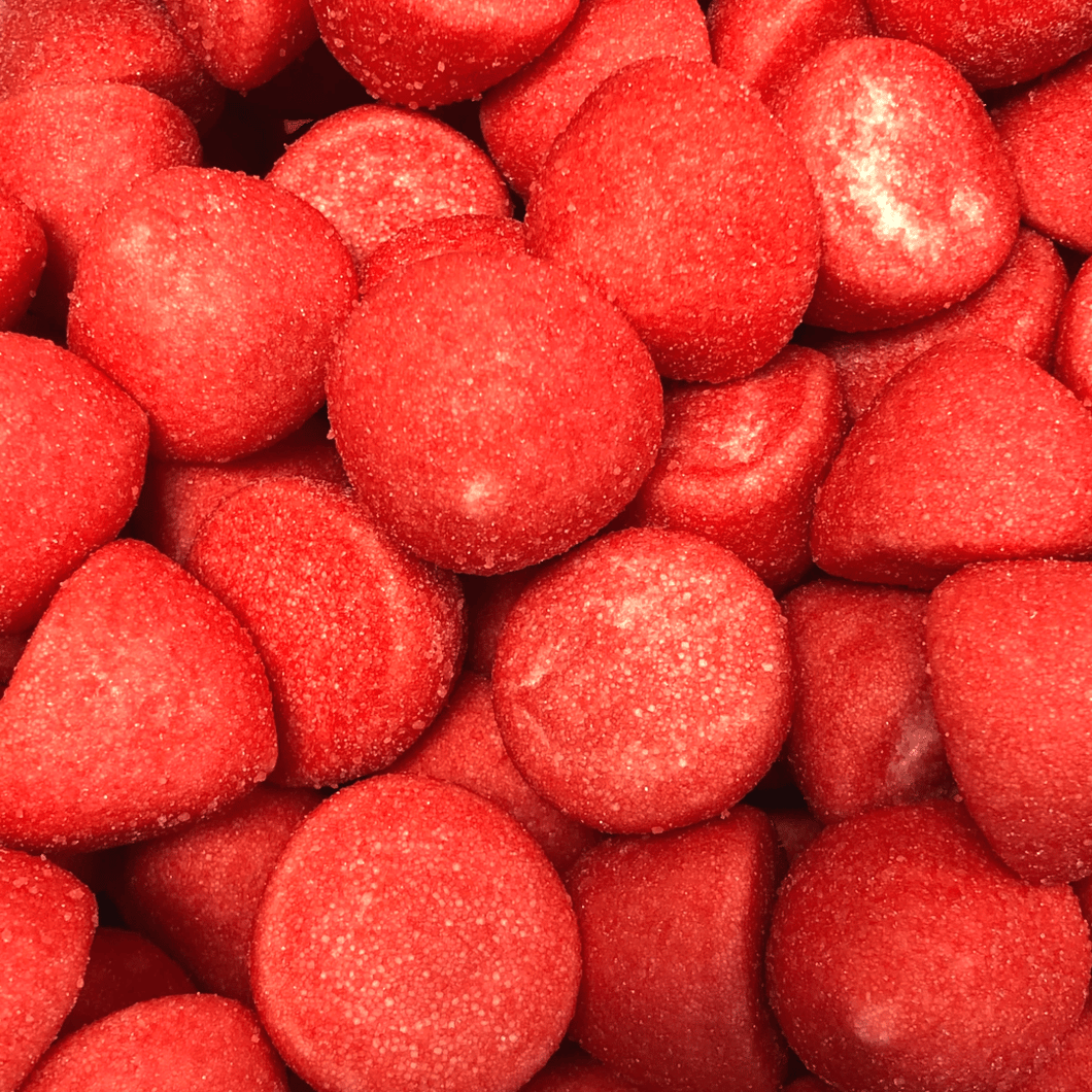 Red Paintballs marshamallows pick n mix sweets from joyofsweets.com