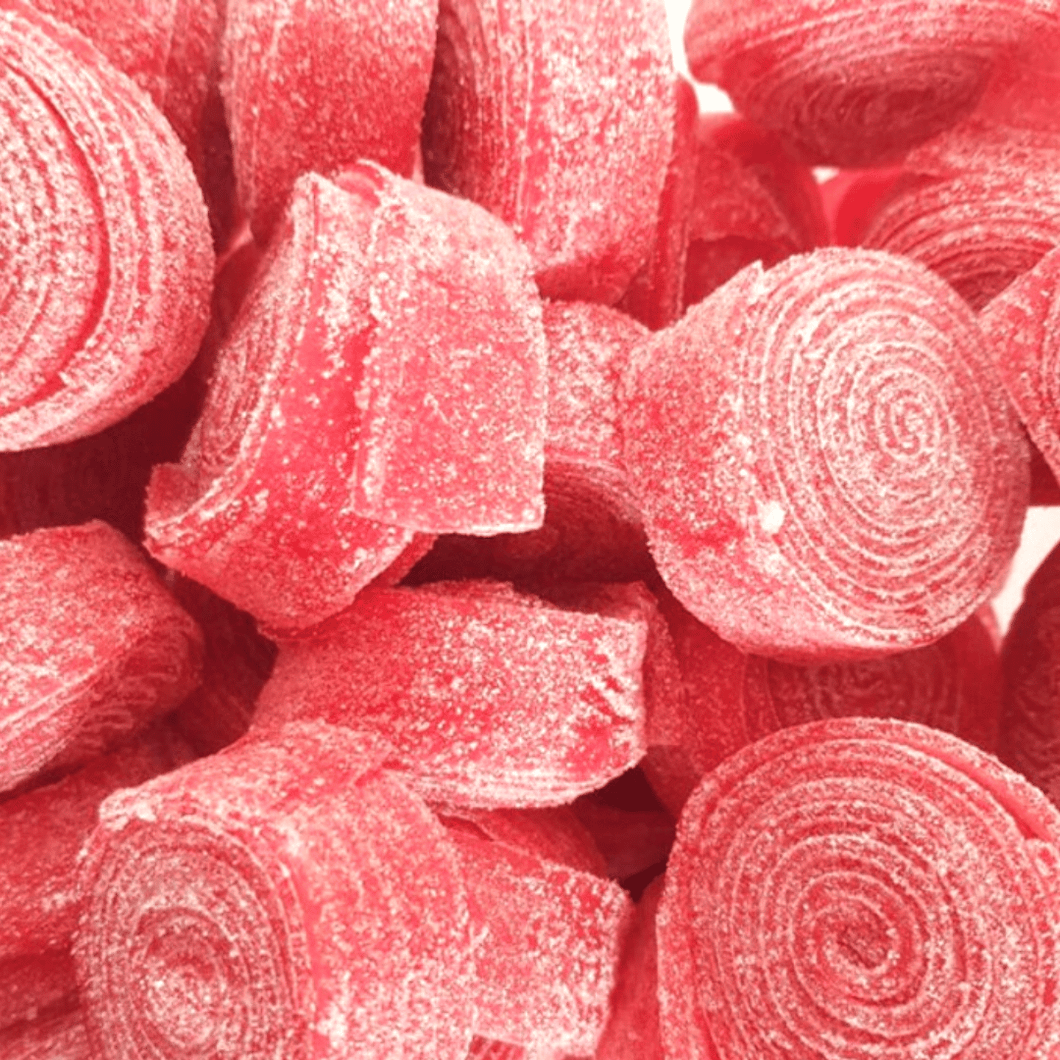 Fizzy Red Liquorice Rolls (100g)