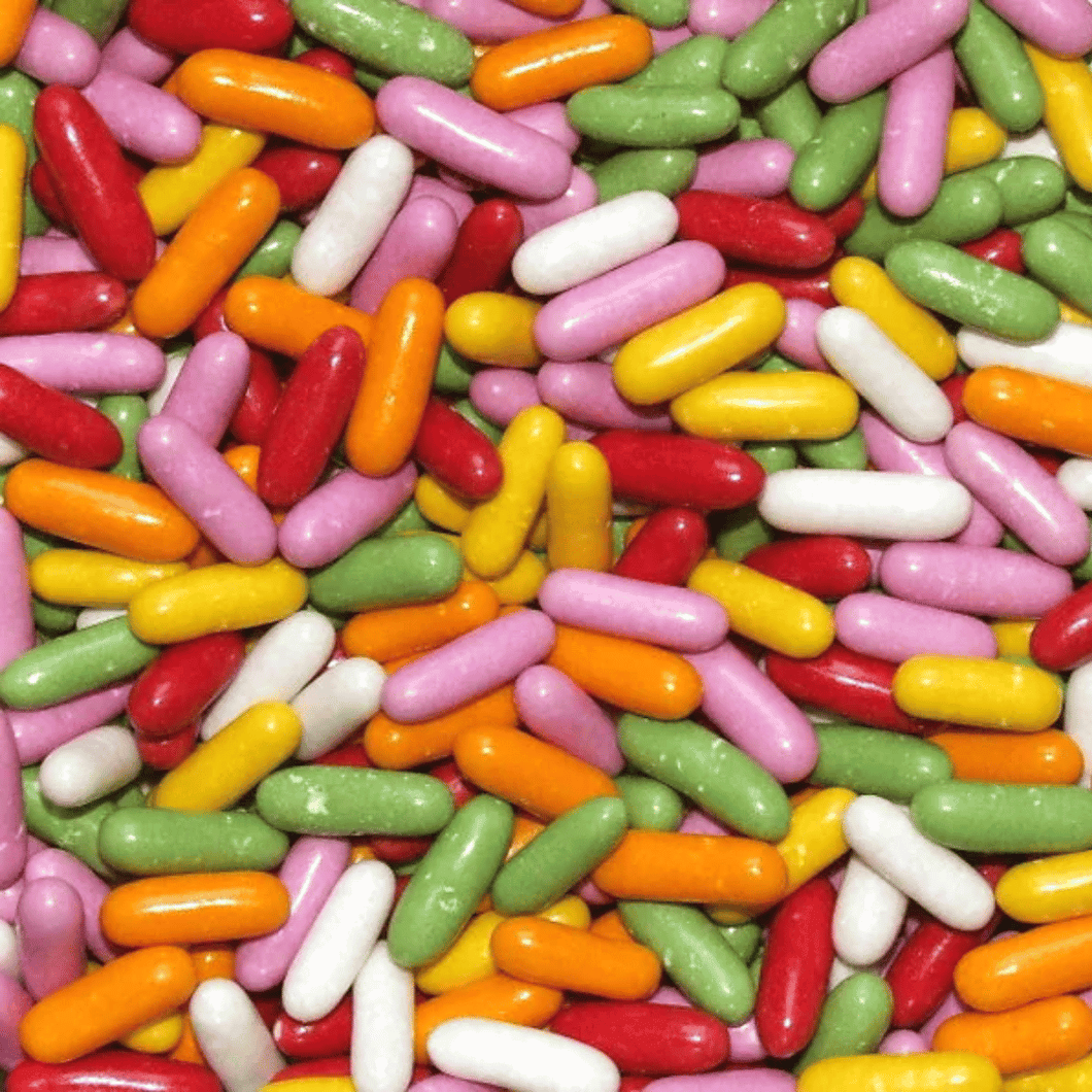 Liquorice Comfits pick n mix sweets from joyofsweets.com