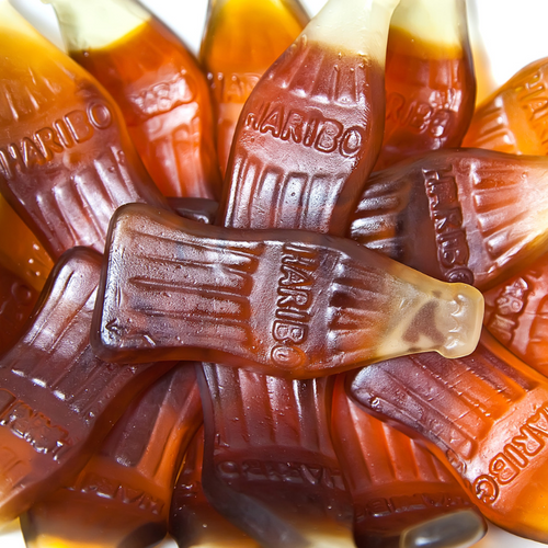 Haribo Large Cola Bottles at joyofsweets.com retro classic pick n mix sweets candy