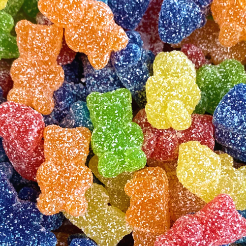 Fizzy Teddy Bears sour vegan pick n mix sweets from joyofsweets.com