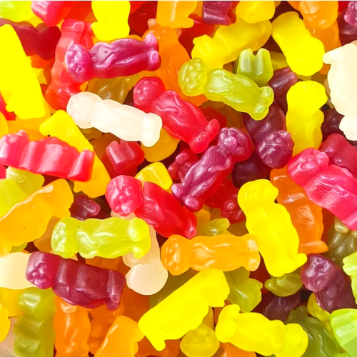 Baby Meerkats fruity gummy sweets pick n mix from joyofsweets.com