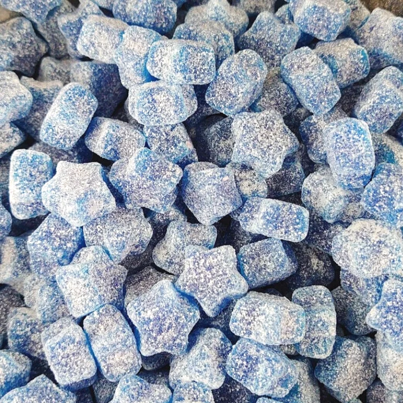 Fizzy gummy stars pick n mix sweets from joyofsweets.com
