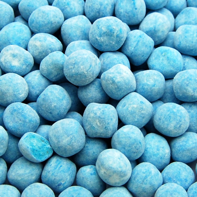 Blue Raspberry Bon Bons classic retro pick n mix sweet from joyofsweets.com