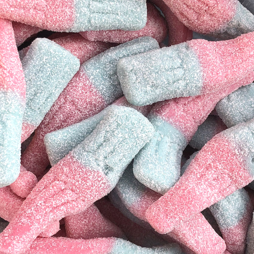 Large Fizzy Bubblegum Bottles vegan pick n mix sweets from joyofsweets.com