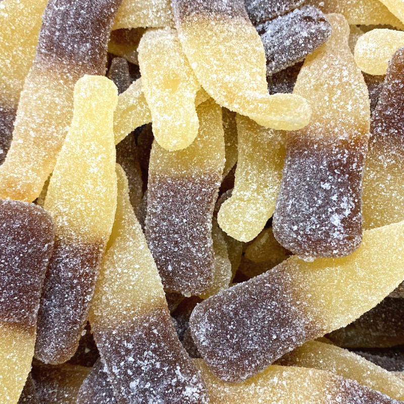 Large Fizzy Cola Bottles vegan pick n mix sweets from joyofsweets.com