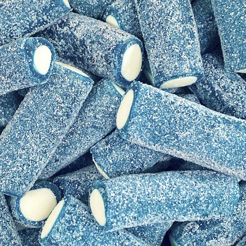 Blue Raspberry Rocketz pick n mix fizzy sweets from joyofsweets.com