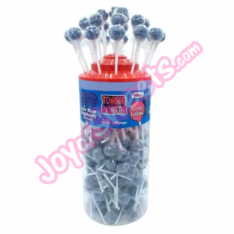 Vidal Lotta Blue Raspberry Lollies (7g)