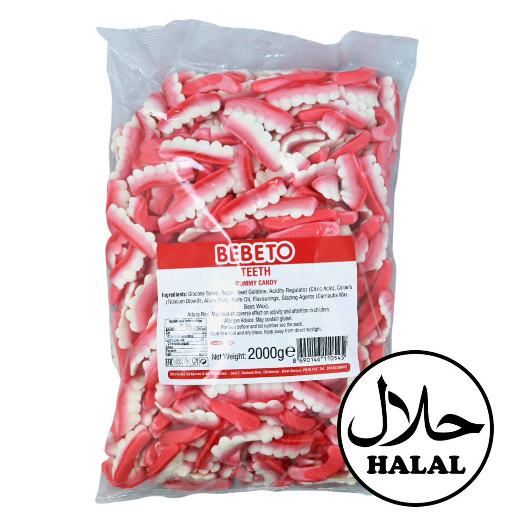 Gummy Teeth (2kg) (Halal)