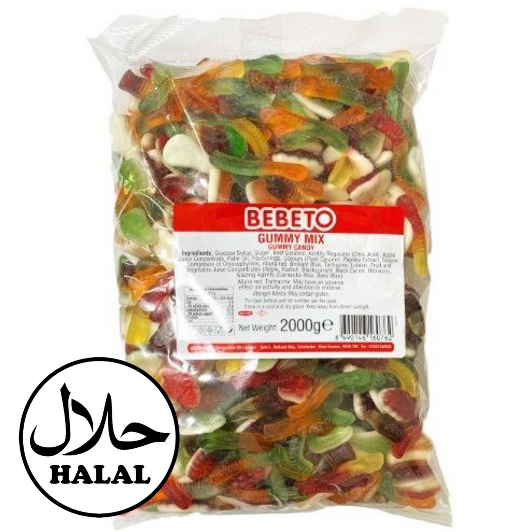 Bebeto Gummy Mix (2kg) (Halal)